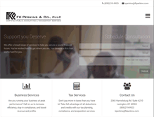 Tablet Screenshot of fkperkins.com